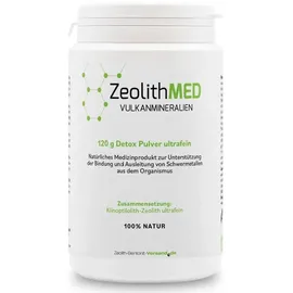 ZeolithMED Zeolith MED Detox Pulver ultrafein 120 g