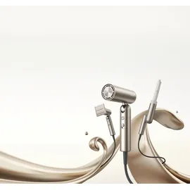 DREAME Pocket Pro Hochgeschwindigkeits Haartrockner,3faltbare Formen,300g Gewicht,110K U/min Motor, 300 Millionen negative Ionen/cm3,57°C,40s Ntc-trocknung, geräuscharm