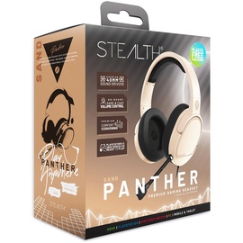 Stealth Panther Gaming Headset Sand (PS4/PS5/XBOX/NSW)
