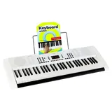 FunKey 61 Edition Weiß Set inkl. Keyboardschule) weiß