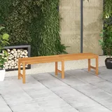 vidaXL Gartenbank 180 x 43 x 45 cm Braun