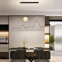 LED Pendelleuchte Esstisch Dimmbar Hängelampe Küchenlampen Modern Höhenverstellbar Wohnzimmer Kronleuchter Ring Design Hängeleuchte