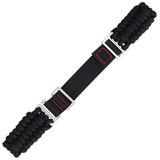 Victorinox Uhrenarmband 22mm Textil Schwarz 5257 schwarz