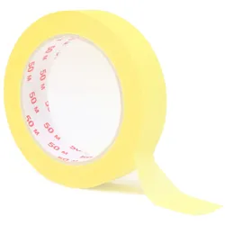 KK Verpackungen 1 x Kreppband 25 mm x 50 m Malerkrepp Abklebeband Klebeband Abdeckband Krepp