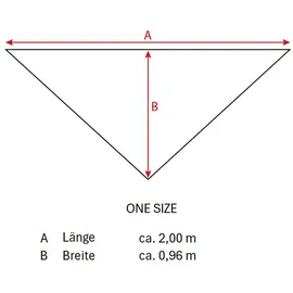 Zwillingsherz Dreieckstuch "Große Freunde", Damen, pink, Obermaterial: 50% Baumwolle, 50% Polyacryl, Modetücher, mit Schrift