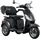 aktiv mobil E-Trike Pro Elektromobil 25 km/h schwarz