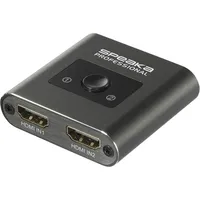 SpeaKa Professional SP-HSW-231 2 Port HDMI-Switch UHD 8K @