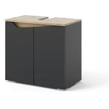 Vicco Waschbeckenunterschrank Marelle 60 x 57,5 x 35 cm Anthrazit/Artisan