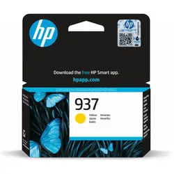 HP 937 4S6W4NE Original Druckerpatrone Gelb Kompatibilität: HP OfficeJet Pro 9000er Serie