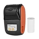 Sunydog Bondrucker, tragbarer Thermodrucker 58 mm BT Bondrucker für Einzelhandelsgeschäfte, Restaurants, Fabriken, Logistik