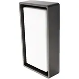 SG-Leuchten Wandleuchte Deckenleuchte LED 605563 mit Bewegungsmelder 670 lm graphit