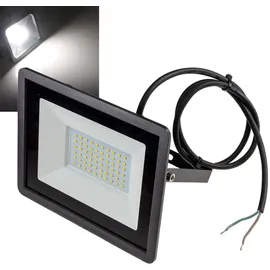ChiliTec 22003 LED-Fluter SlimLine 50W, 12-24V= IP65, 3500 Lumen, 4000K, neutralweiß