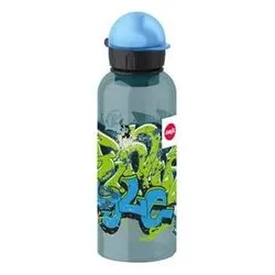 emsa TEENS Trinkflasche, 0,6 Liter, Motiv: Graffiti