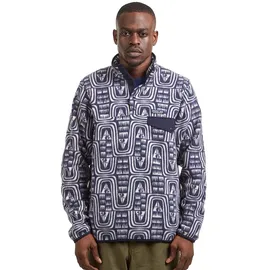 Patagonia Lightweight Synch Snap-T Fleecepullover Blau S