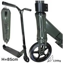Ethic DTC Versatyl Bloody Mary V2 Pro Stuntscooter H=85cm Park 2,9kg schwarz