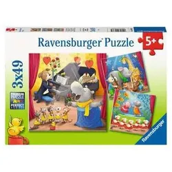 Ravensburger Tiere auf der Bühne