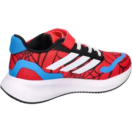 adidas X Marvel Spider Man Runfalcon 3.0 Shoes Pure Ruby / Cloud White / Bright Blue 35