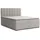 dein schlaf 24 Boxspringbett ROCK 160x200 Velour Schwarz H4 - Schwarz