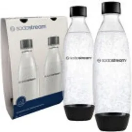 Sodastream Fuse PET-Flasche 2 x 1 l schwarz