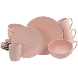 CreaTable Soft Touch Kombiservice 16-tlg. peach