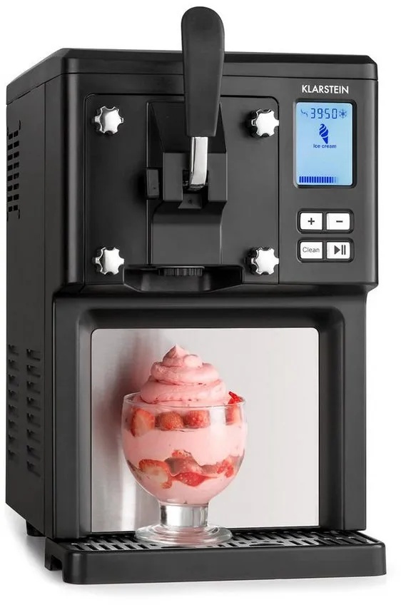 Klarstein Eismaschine Sweet Sundae, 1.5 l, 200 W schwarz