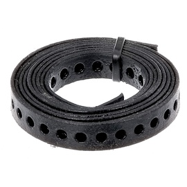 GAH Alberts Alberts Lochband | mit oder ohne Abrollkasette | schwarz kunststoffbeschichtet | Breite 17 mm | Länge 1,5 m