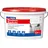 Baufan Waschfeste Wandfarbe Weiß 2,5 l