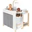 Musterkind Puppen Pflegecenter Viola grau/weiß/natur 70x87x60