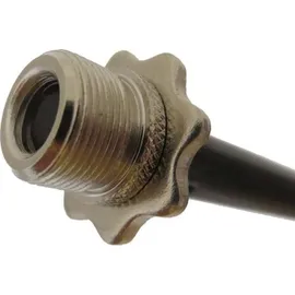 K&M 16080 Kopfhörerhalter mit Mikrofonständer, Mikrofonständer, Schwarz