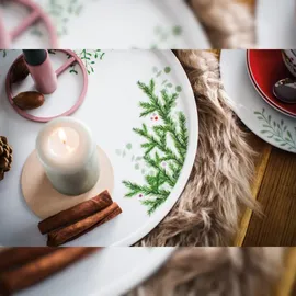 Kahla Aronda Hello Winter Platte/Tortenplatte 31 cm