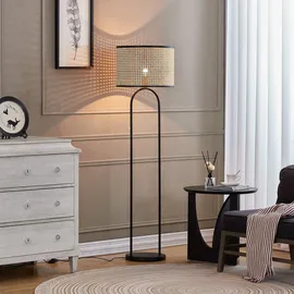 LINDBY Yaelle 1-flg. Holz Schwarz