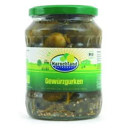 Marschland Gewürzgurken bio 360g