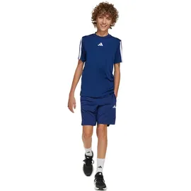 adidas Train Essentials 3-Streifen T-Shirt blau