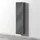 Sanipa 3way Hochschrank 40 x 170 x 34,5 cm Anthrazit-Glanz MDF