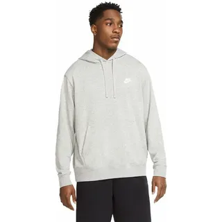 Nike Sportswear Club Fleece Hoodie Herren dk grey heather/matte silver/w M