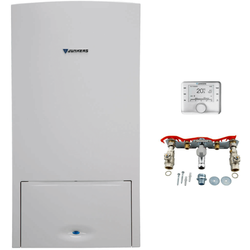 BOSCH/Junkers Gas-Brennwert-Therme Cerapur ZSB 24-4 C 23, 24 kW, CW400, Aufputz