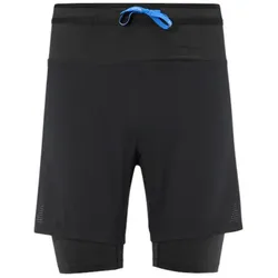 Millet Trail-Laufhose Intense 2in1 Short (schnelltrocknend, eingehängte Innenhose) kurz schwarz Herren