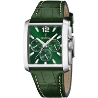 Festina Herren Analog Quarz Uhr mit Leder Armband F20636/3