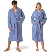 Möve Bademantel Superwuschel cornflower L