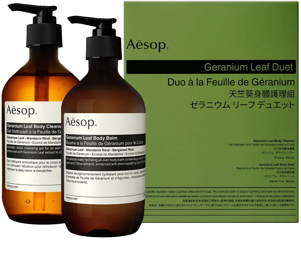 Aesop Geranium Leaf Duet