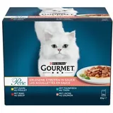 Purina Erlesene Streifen in Sauce mit Huhn, Rind, Thunfisch und Lachs 2040,0 g