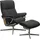 Stressless Stressless® »Mayfair« Set, Relaxsessel mit Hocker, mit Hocker, mit Cross Base, Größe S, M & L, Holzakzent Eiche grau