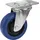 Roadinger Möbelrollen RD-100 100 mm blau