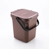 Denox Bioabfallbehälter 10 l Braun