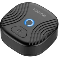 Coollang Tennisschläger-Sensor-Tracker, Bewegungsmelder, Analysator mit Bluetooth 4.0, kompatibel mit Android und iOS Smartphone (schwarz)