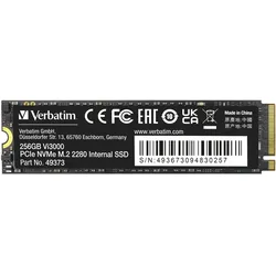 Verbatim Vi3000 SSD 256GB M.2 PCIe NVMe Internes Solid-State-Module