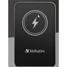 Verbatim Charge 'n' Go Magnetic Akku Ladegerät 10000mAh Grau