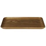 Asa Selection Holztablett rechteckig 20x27 cm braun - Weidenholz - 27 x 20 cm H 1,5 cm