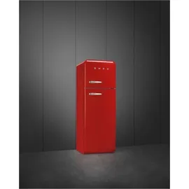 Smeg FAB30RRD6 Retro-Kühl-Gefrierkombination (222 l, 1720 mm hoch, Rot)
