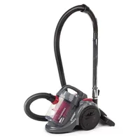 Clean Maxx CLEANmaxx Zyklon Bodenstaubsauger schwarz-rot